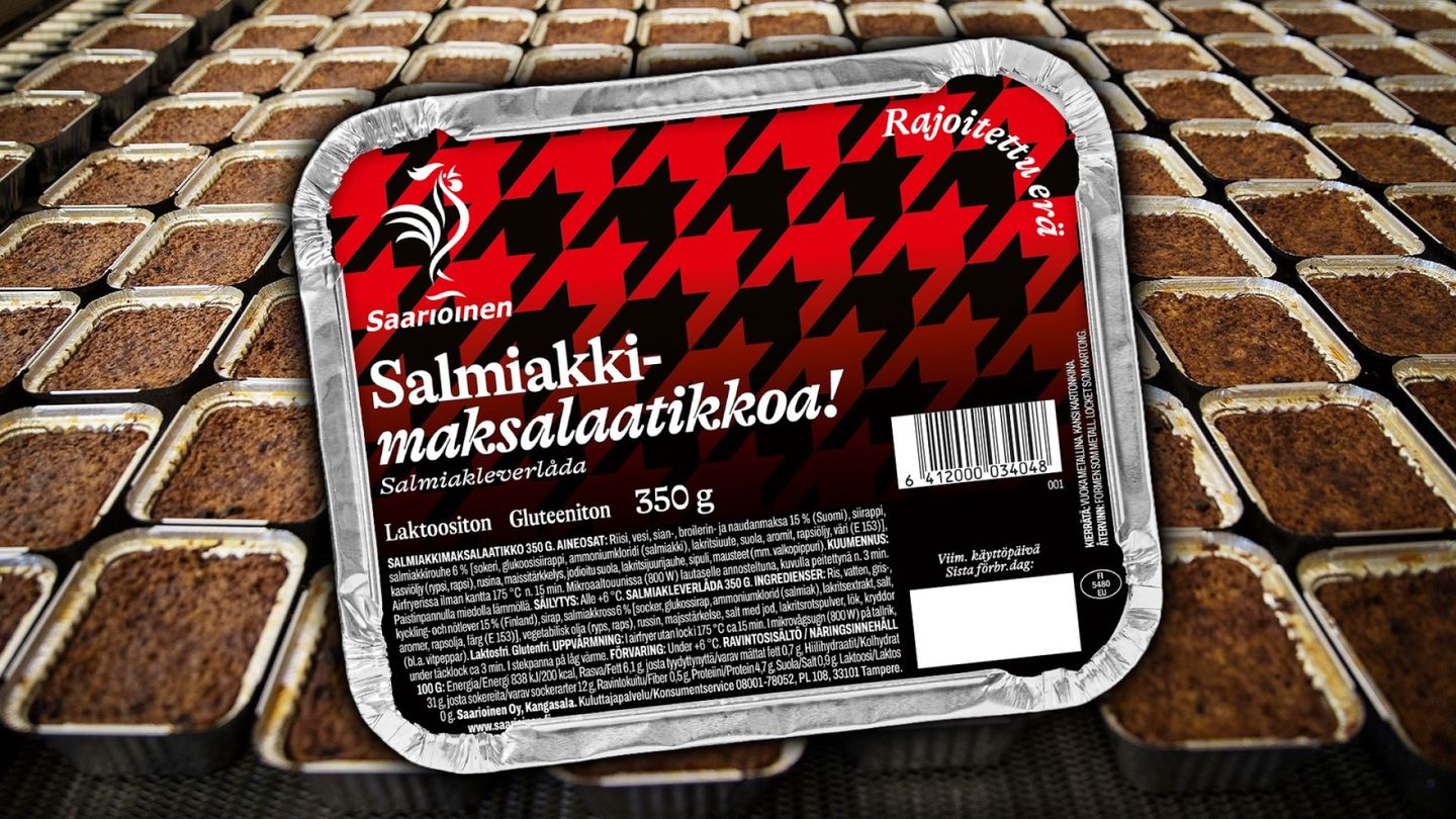 Maksalaatikkoon uusi maku: salmiakki