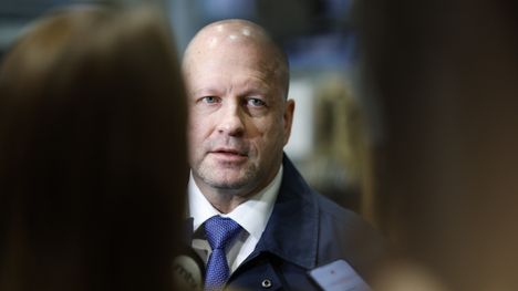 Kansanedustaja Timo Vornanen Helsingin käräjäoikeudessa 11. marraskuuta.