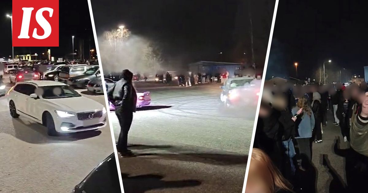 Silminnäkijä kuvailee näkyä Prisman parkkipaikalla – ”Aivan hulluna” väkeä