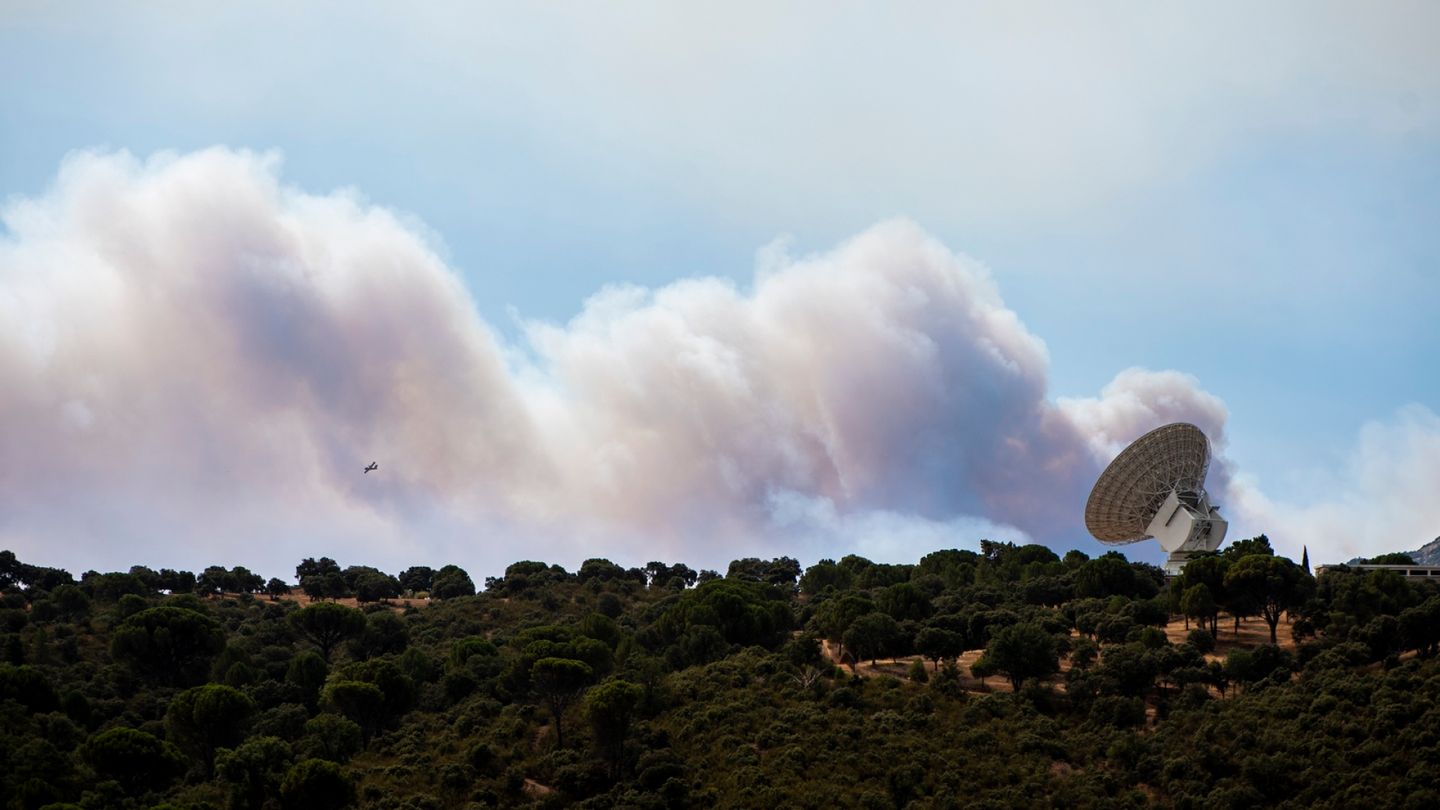 Massive wildfires force evacuations across Spain and France; NASA station evacuated