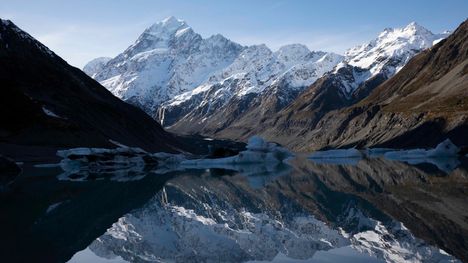 Aoraki sijaitsee Uuden-Seelannin Eteläsaarella.