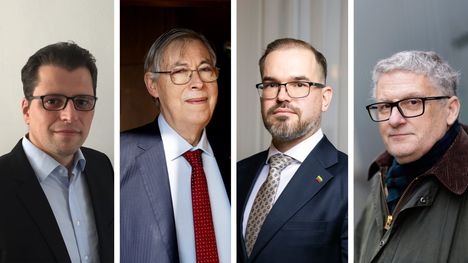 Stephan Kieninger (vas.), François Heisbourg, Robertas Kaunas ja Mark Galeotti.