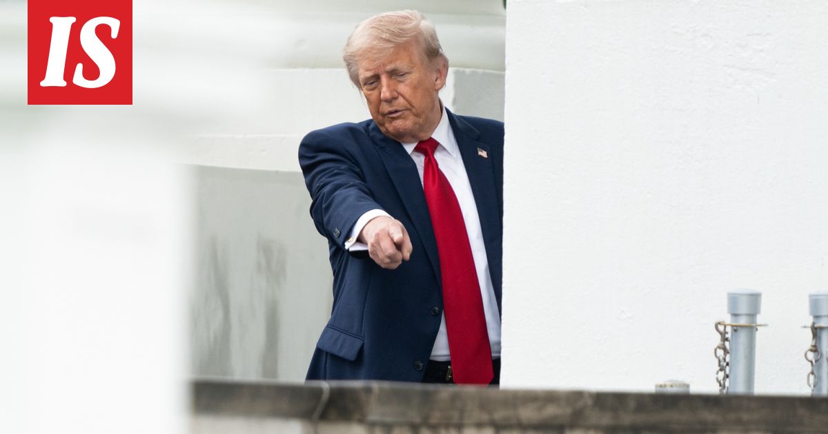 Kuvat julki: Donald Trumpin pihaan nousee melkoinen rakennelma