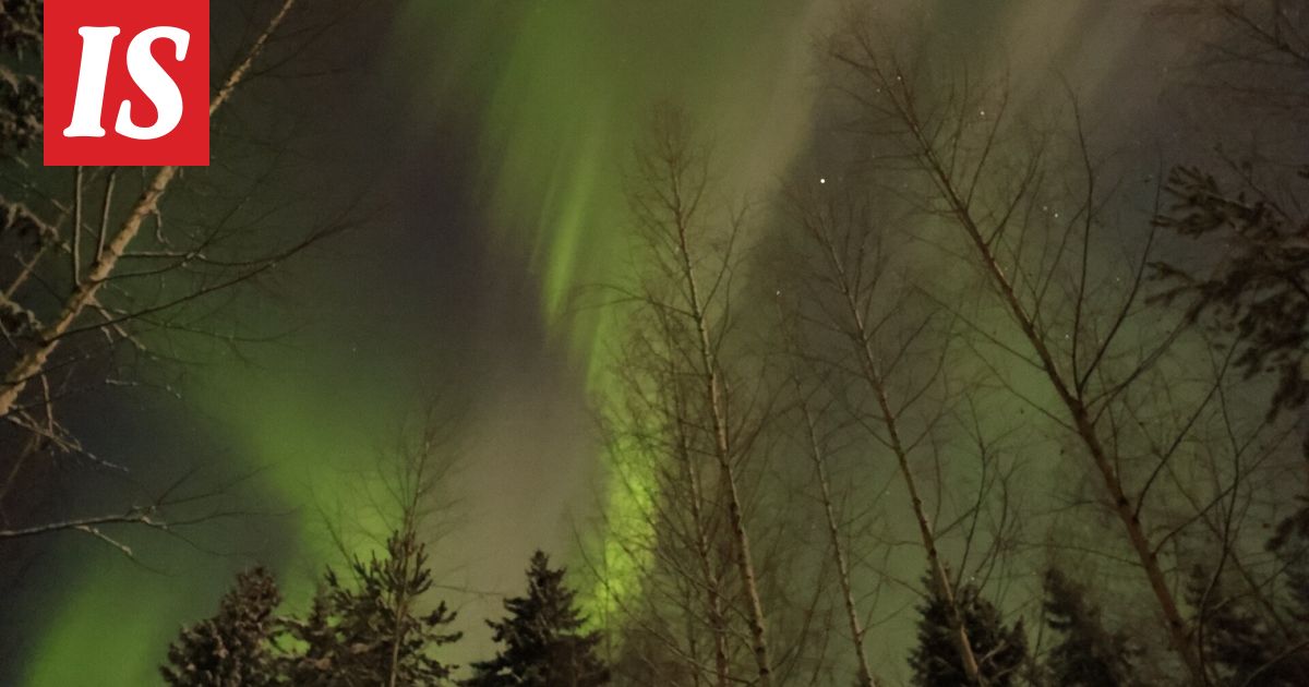 Revontulia voi nähdä etelässäkin - Ilta-Sanomat