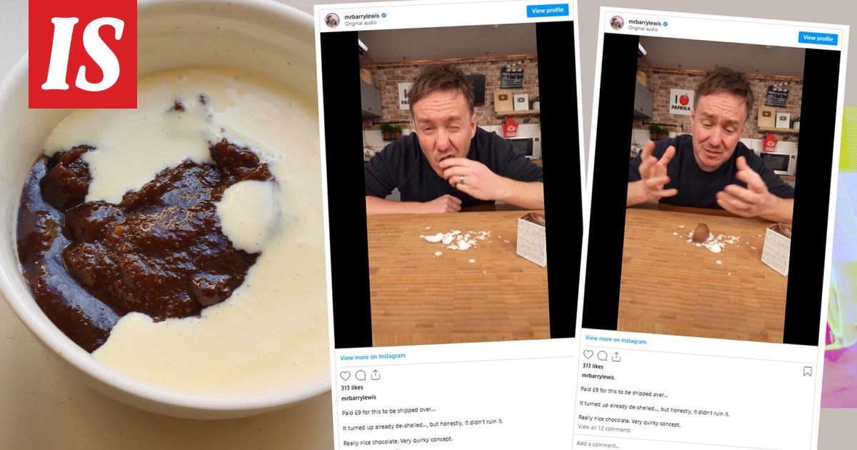 Brittiläinen Ralph maistoi ensimmäistä kertaa mämmiä – tällainen oli reaktio