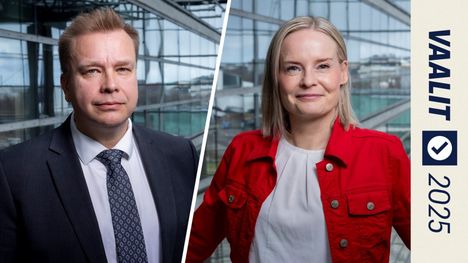 Keskustan puheenjohtaja Antti Kaikkonen ja perussuomalaisten puheenjohtaja, valtiovarainministeri Riikka Purra ottivat kipakasti yhteen IS:n Vaaligrillissä.