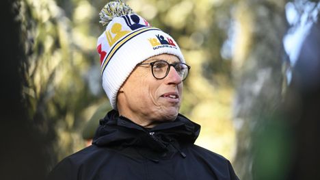 Presidentti Alexander Stubb vieraili lauantaina Marras-Hälvä 25 -harjoituksessa Hollolan Hälvälässä.