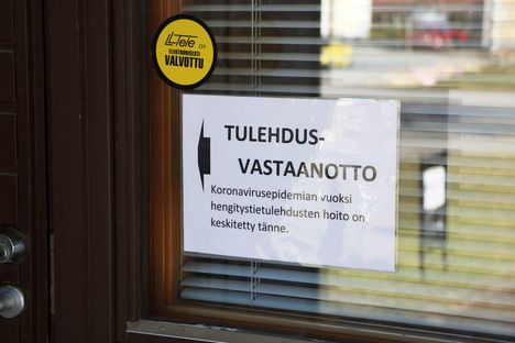 Tulehdusvastaanottoa varten Turengin terveysasemalle on varattu oma tila, josta ei ole yhteyttä muihin terveysaseman tiloihin.