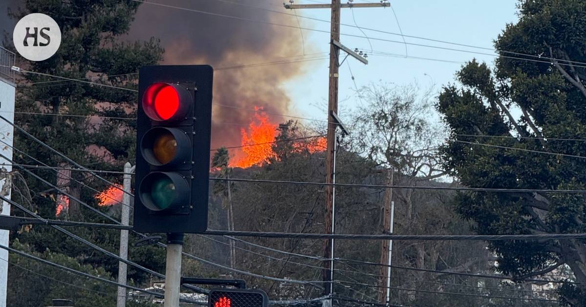 A Finnish couple’s home burned to the ground in Los Angeles: “I had time to take the children’s birth certificates and passports with me”