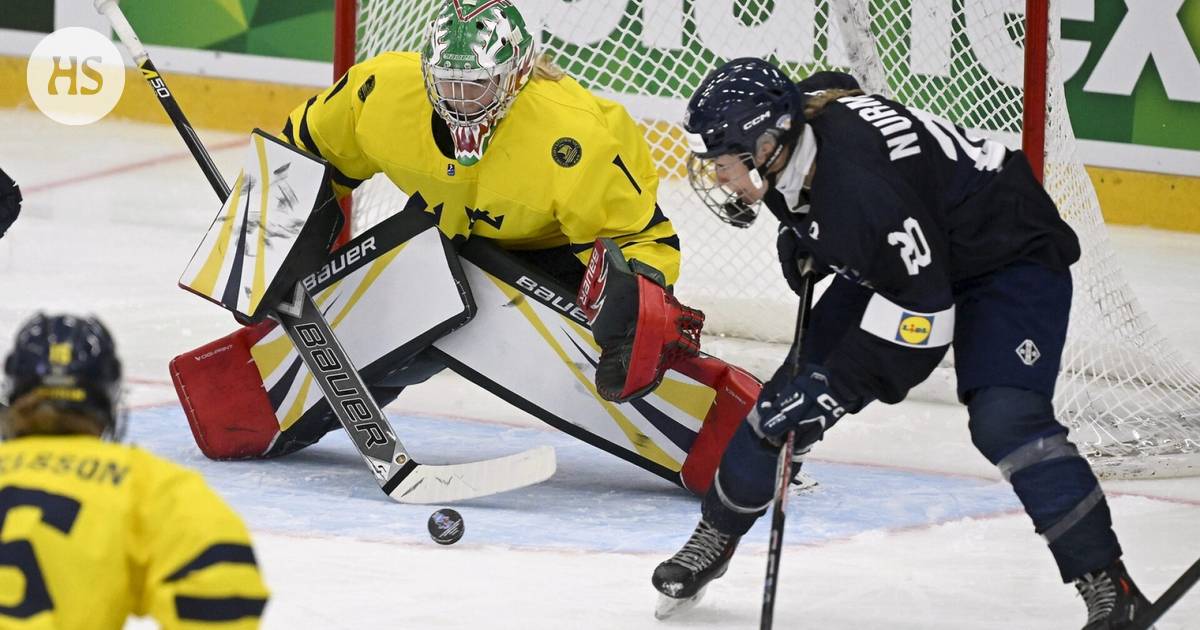 Girls’ World Cup: Finland lost to Sweden in Vantaa