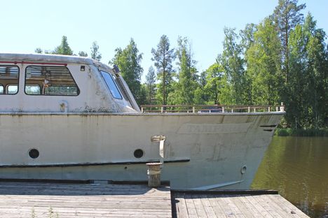 M/S Tampere on 30-metrinen ja 65 vuotta vanha laiva.