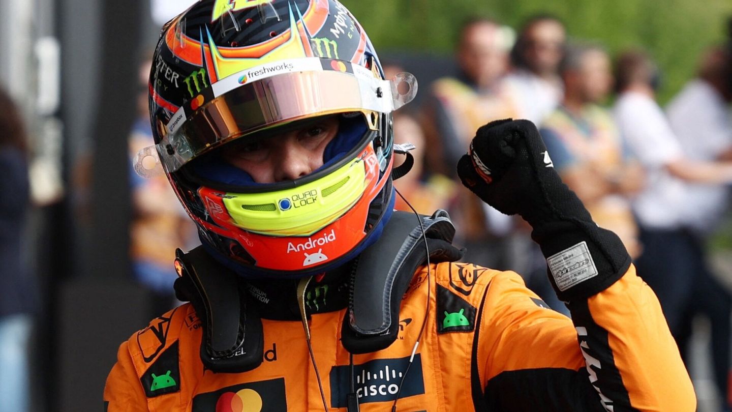 Formula 1 | Oscar Piastri ajoi rataennätyksen Belgiassa – Lewis Hamilton mokasi kahdesti sprintin aika-ajoissa