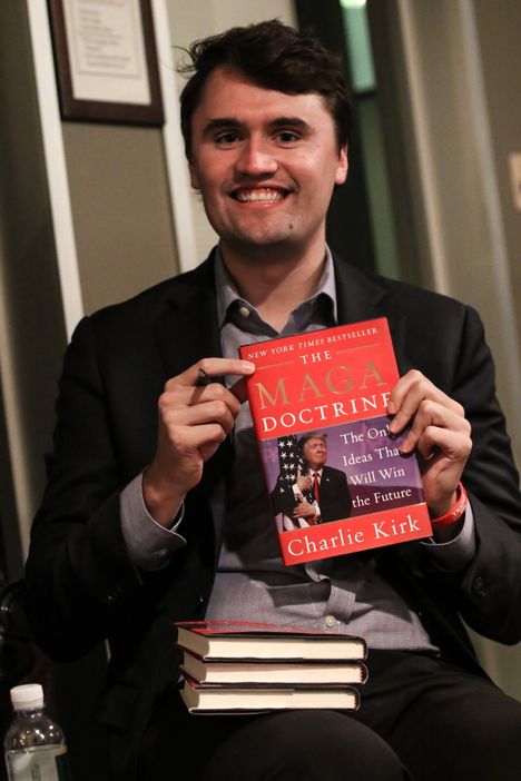 Kirk julkaisi yhdysvaltalaista oikeistopolitiikkaa käsittelevän The MAGA Doctrine -kirjansa vuonna 2020.