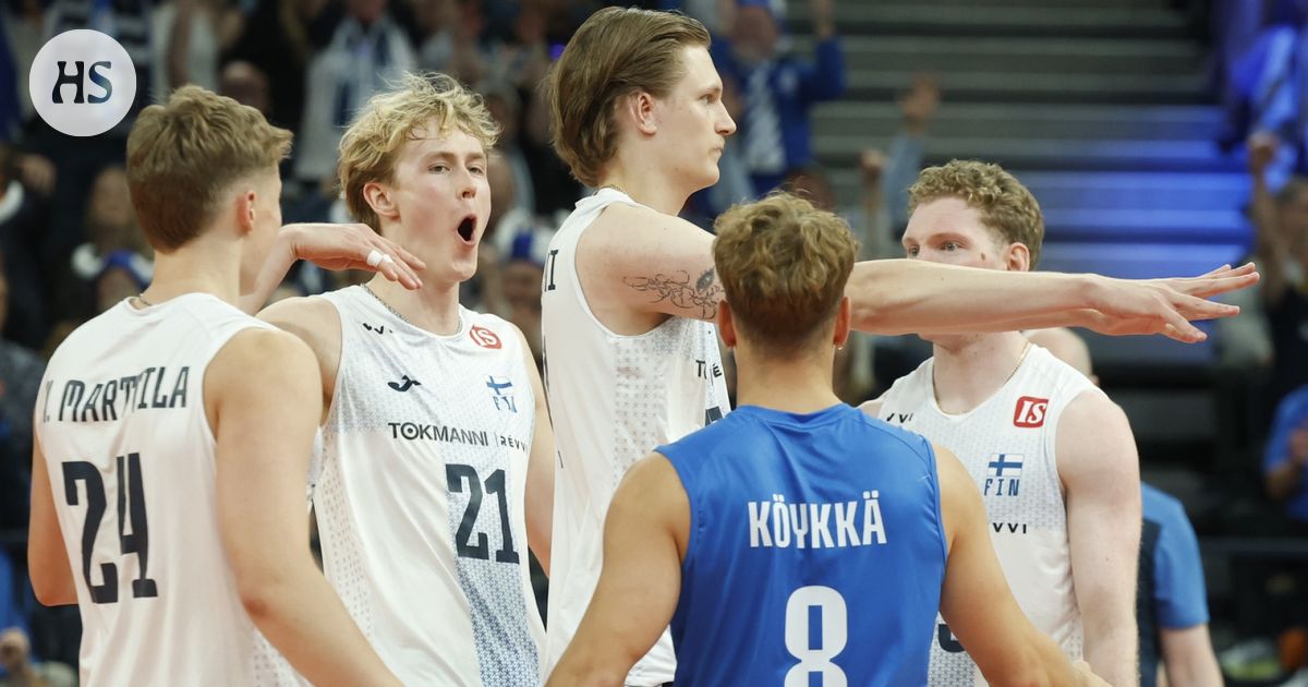 Volleyball: Lelu Ojansivut full wing to Joel Banks