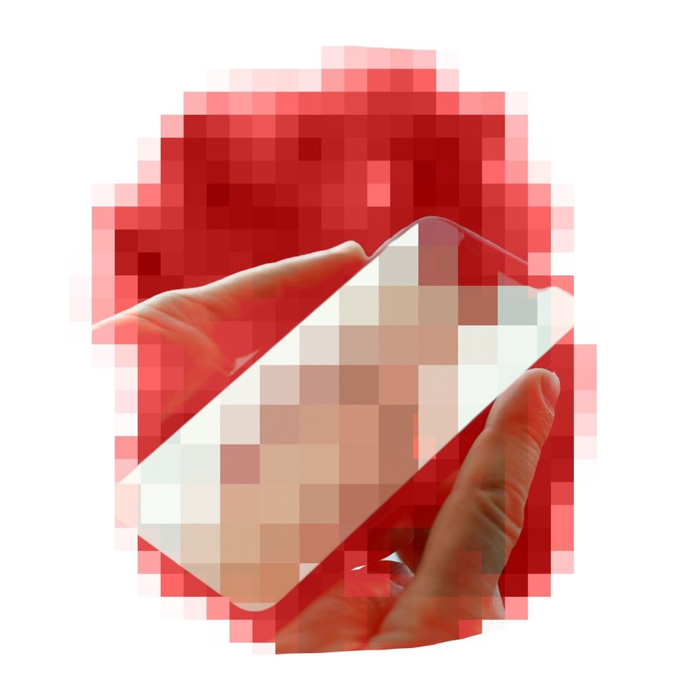 Kontaktlardagi bir teshik fotosuratda ikkita dicks Kontaktlardagi bir teshik fotosuratda ikkita dicks