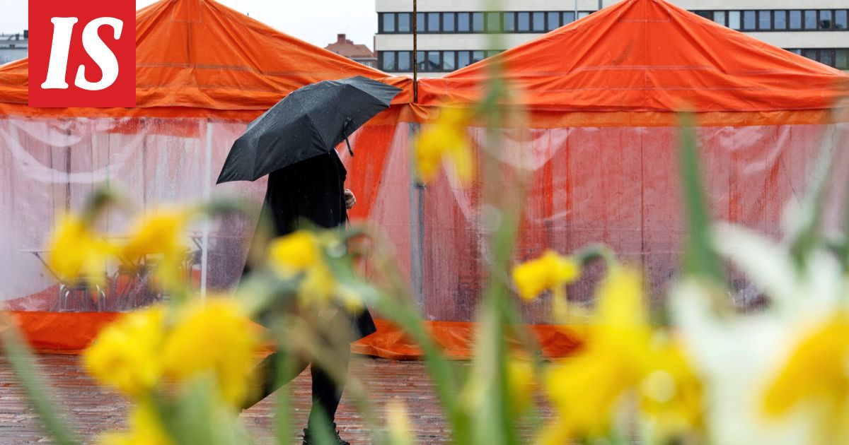 Luvassa kylmää kyytiä – sää muuttuu nyt päivä päivältä sateisemmaksi