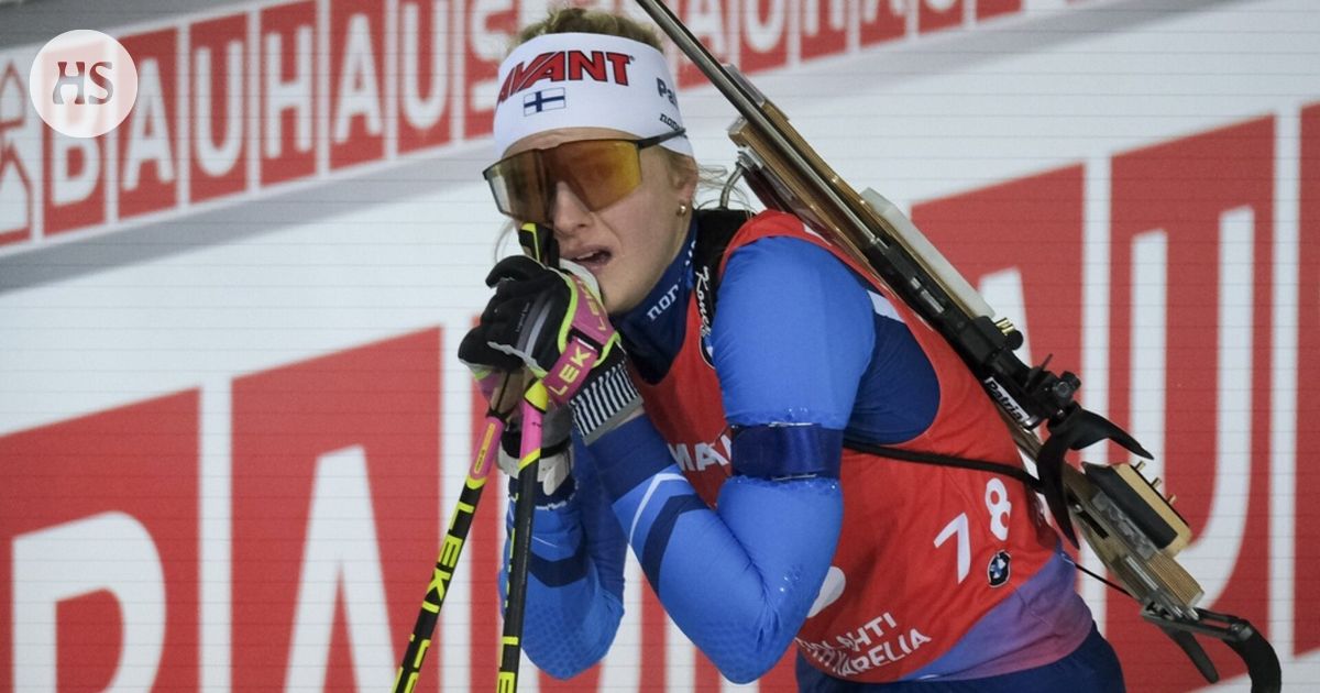 Biathlon: Venla Lehtonen out of the World Cup