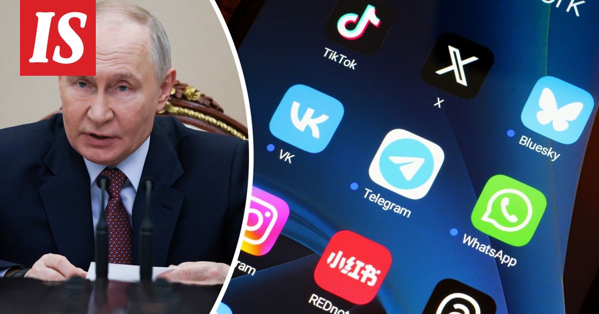 Putin kiristää suositun viestintä­sovelluksen käyttöä