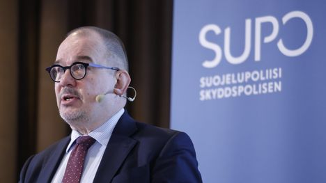 Suojelupoliisin  päällikkö Antti Pelttari syksyllä 2023.