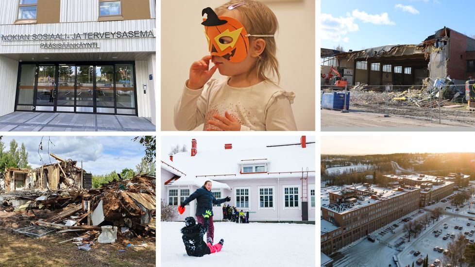 Vuonna 2023 Nokialla puhuttivat muun muassa uusi sote-asema, varhaiskasvatuksen tiukka tilanne, palloiluhallin purkaminen, Siunaukselan tulipalo, kyläkoulujen sulkeminen ja Nokian Renkaiden suunnitelmat. 