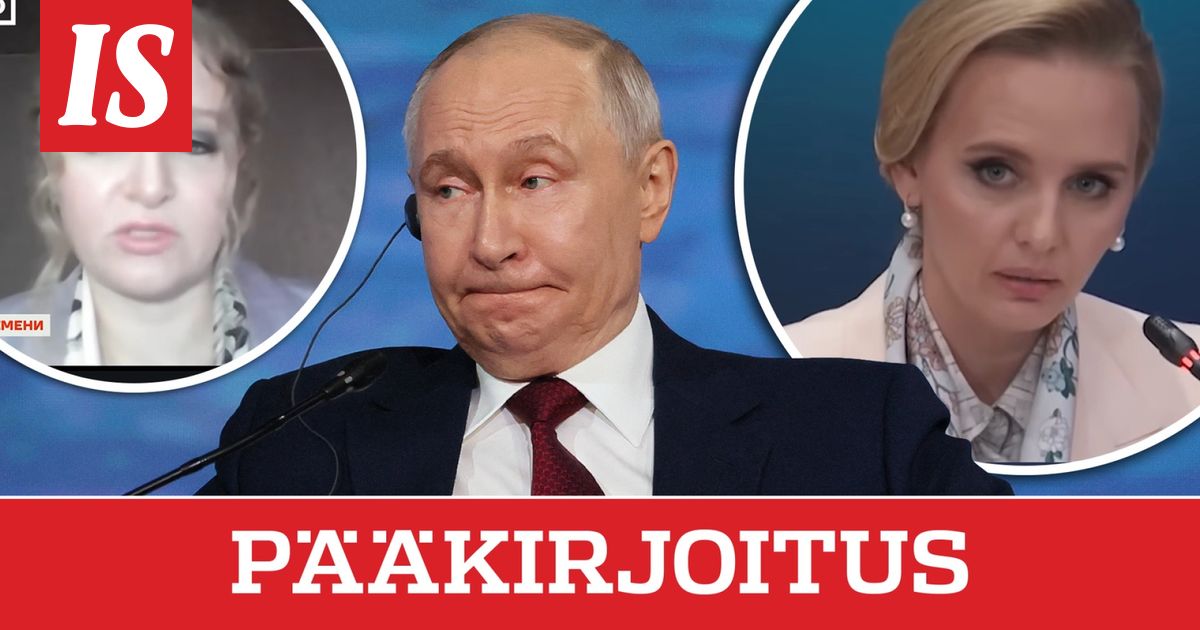 Pääkirjoitus: Putin tukeutuu tyttäriinsä yhä selvemmin – Kat