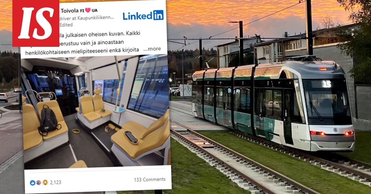Teinien käytös ratikassa pöyristytti – ”Sikailevat minkä ehtivät”