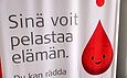 Tervakoskella järjestetään verenluovutus keskiviikkona 11. maaliskuuta.