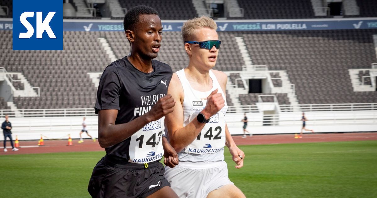 Yleisurheilu: Eemil Helander Suomen Cooper-kuningas – Mustafe Muuse ...