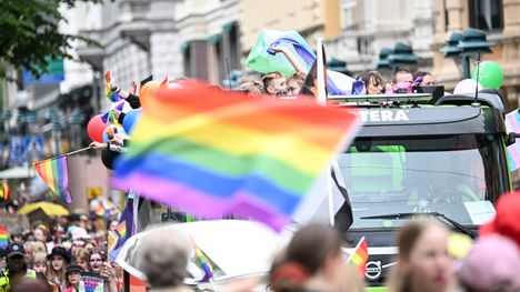 Pride-juhlaa vietettiin Helsingissä tänä vuonna 28. kesäkuuta.