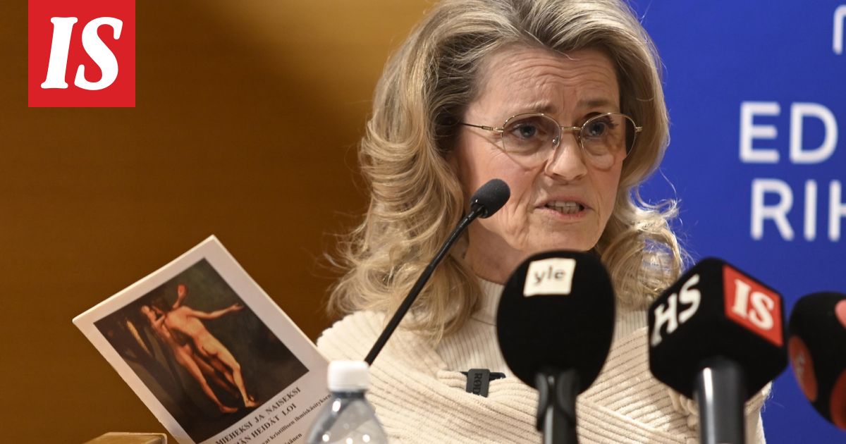 Päivi Räsänen vie sananvapausjutunsa Euroopan ihmisoikeustuomioistuimeen