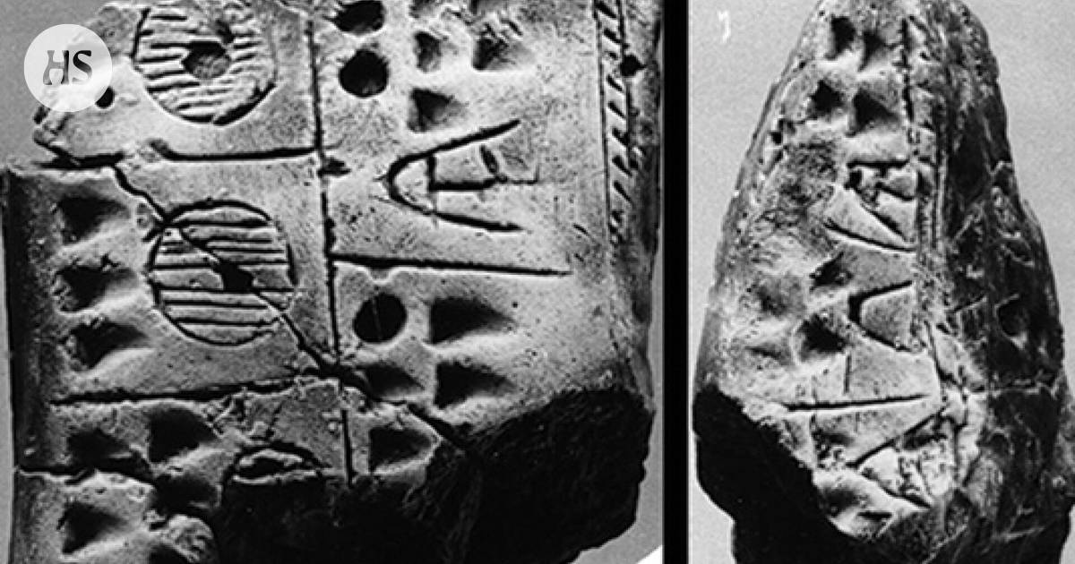 The ancient cuneiform script was also influenced by the figurative language of clay seals