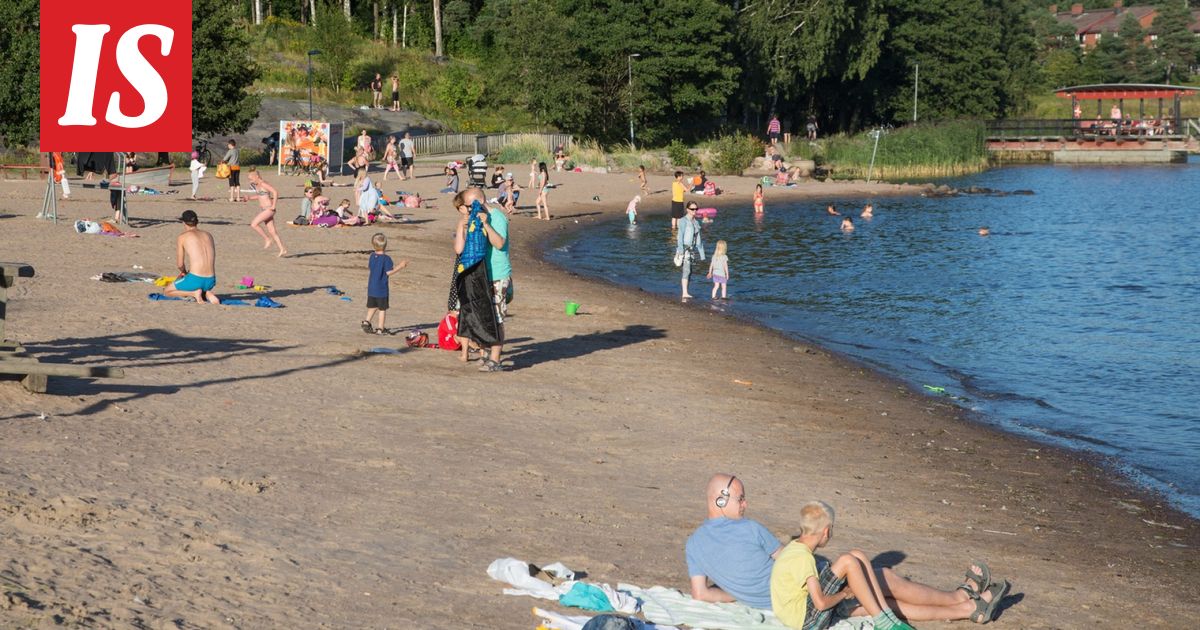 Uima­rannalla heräsi huoli lapsesta– poliisit paikalle