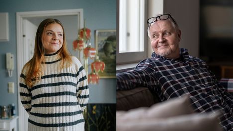 Anniina kertoo, että he ovat isänsä Antin kanssa samanlaisia: ”Jääräpäisiä olemme molemmat.”