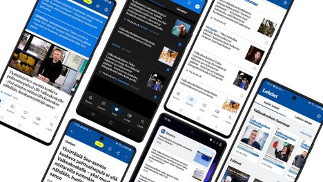 Valkeakosken Sanomien Android-sovelluksessa on monia uusia toimintoja.