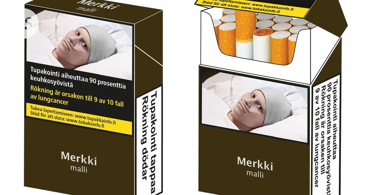 THL ehdottaa: Suomessa pitäisi ottaa käyttöön yhdenmukaiset tupakka ...