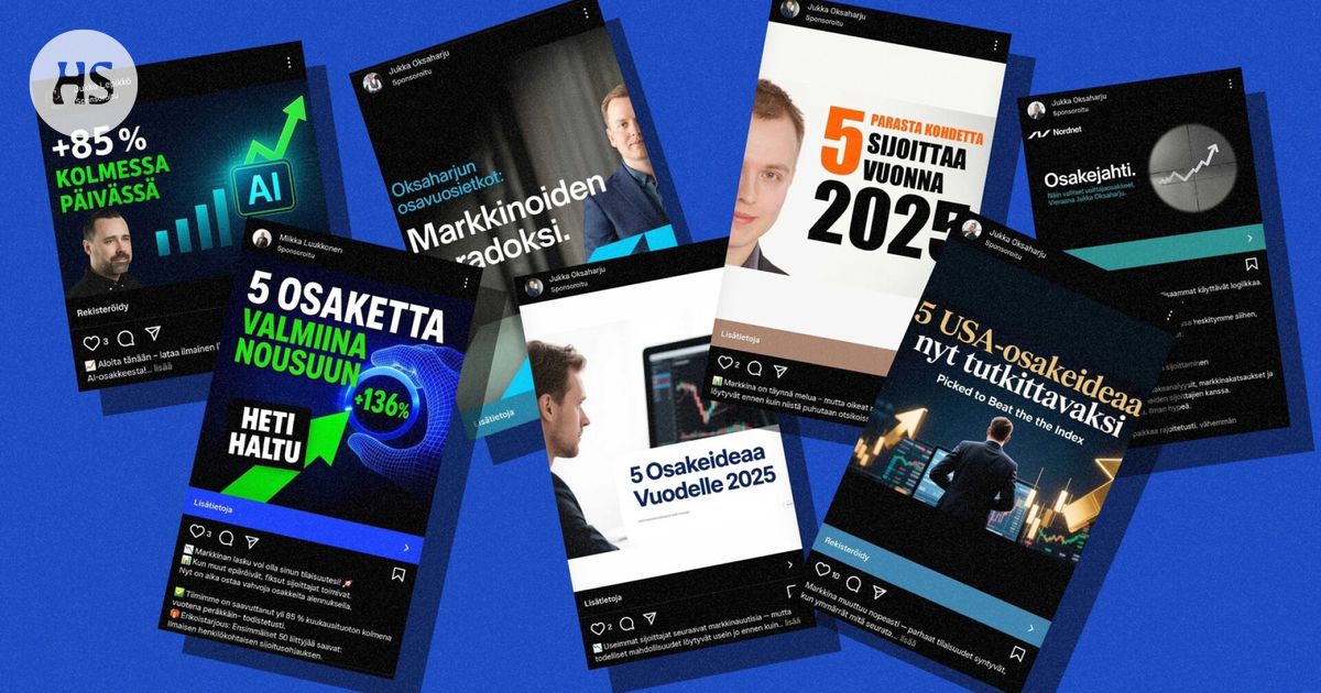 Well -known Finnish investors are now used as a face in investment scams