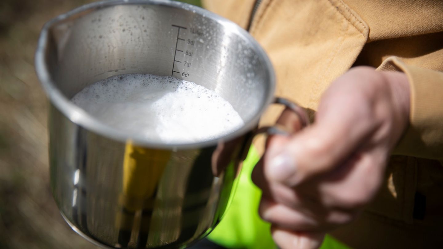 Taapero oli kuolla juotuaan raakamaitoa