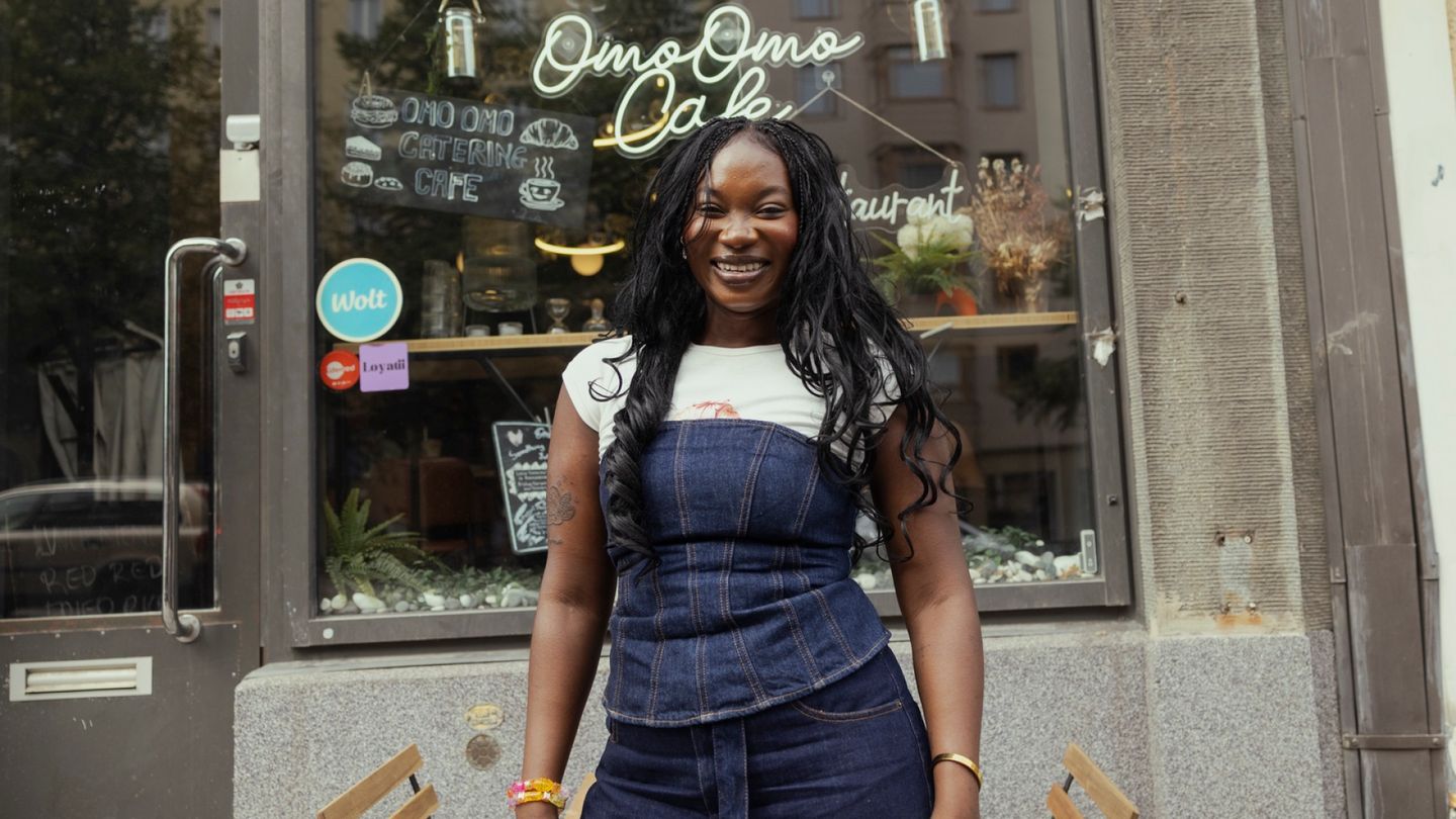 Gloria Boateng, 26, founded Helsinki's only Ghanaian restaurant without industry experience