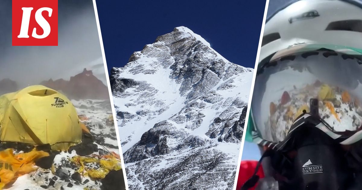Räikeä näky Mount Everestillä tallentui kiipeilijän videolle