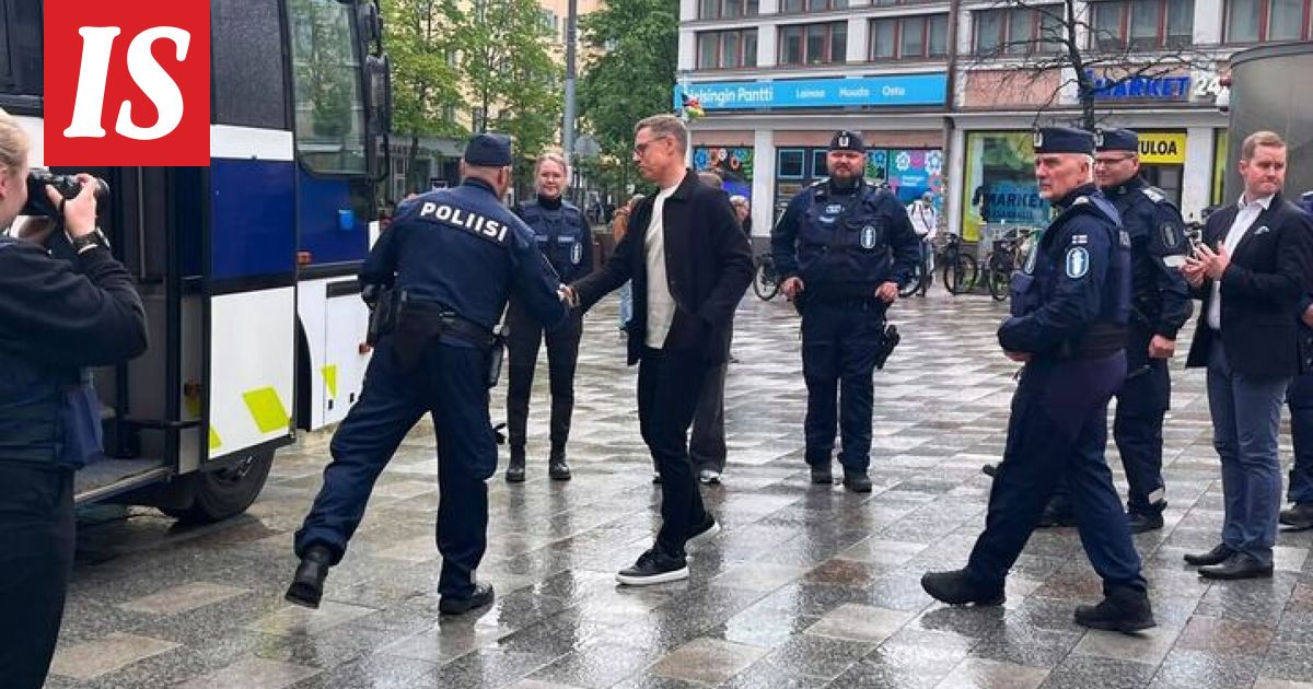 Presidentti Stubb ilmestyi Piritorille