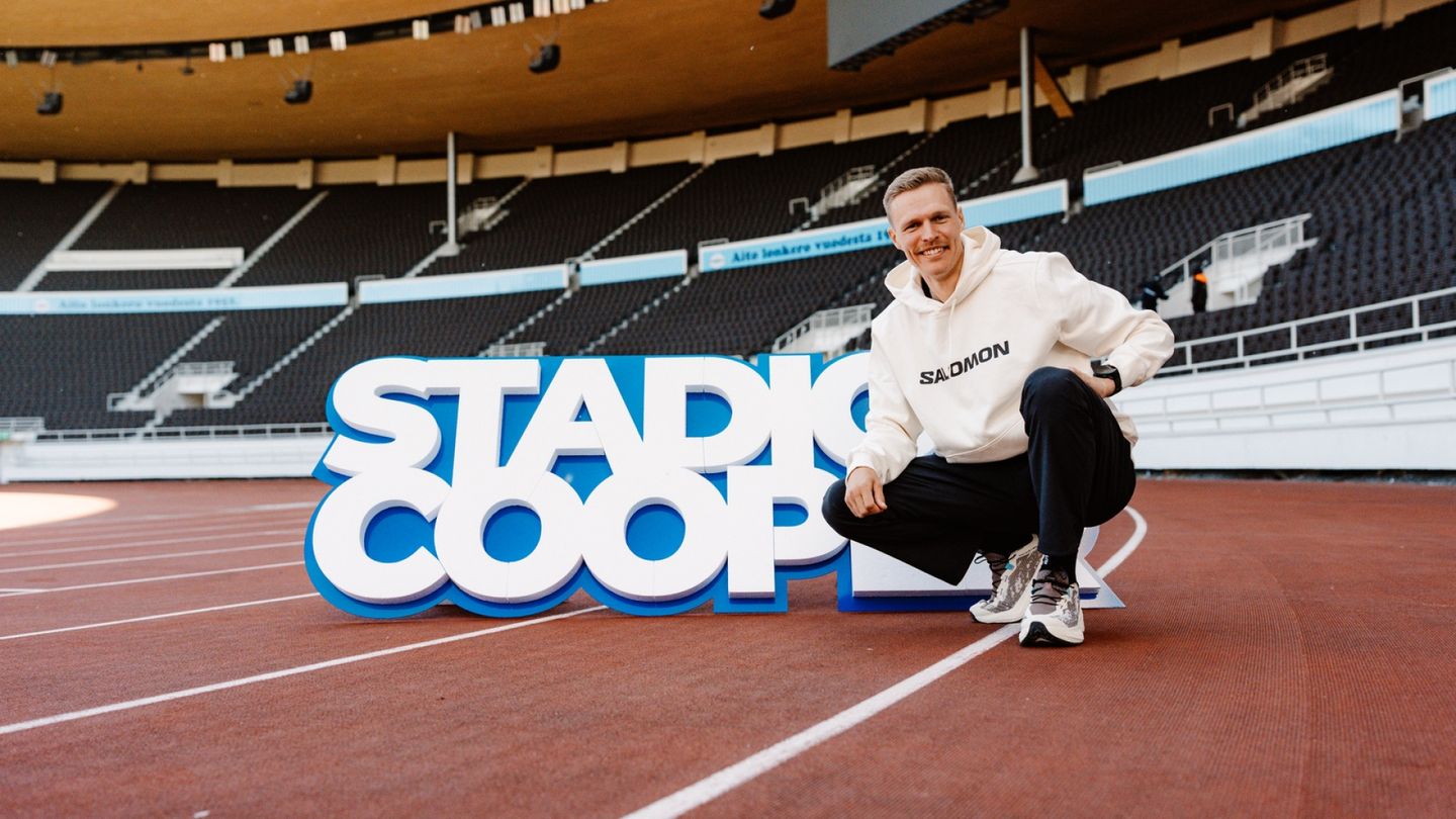 Topi Raitanen järjestää Stadion Cooper -tapahtuman Helsingin Olympiastadionilla tulevana keskiviikkona