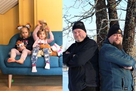 Tomi ja Sami Lehtonen varoivat pukeutumasta samanlaisiin paitoihin ...