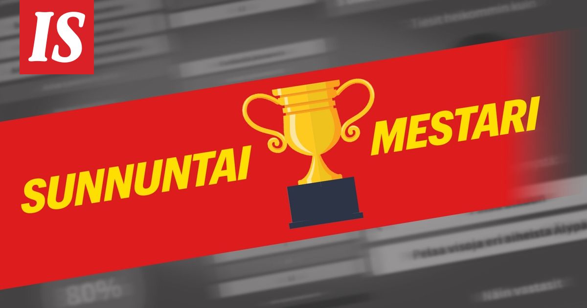 Sunnuntain nopea tietovisa – 10 kysymystä uutisista ja yleis­tiedosta!