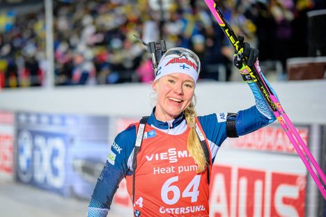 Suvi Minkkisellä on onnistuessaan mahdollisuudet mitaleille kaikilla neljällä henkilökohtaisella matkalla. Sunnuntaina ohjelmassa on takaa-ajo, jonka askelmerkit määritellään edeltävässä pikakilpailussa.