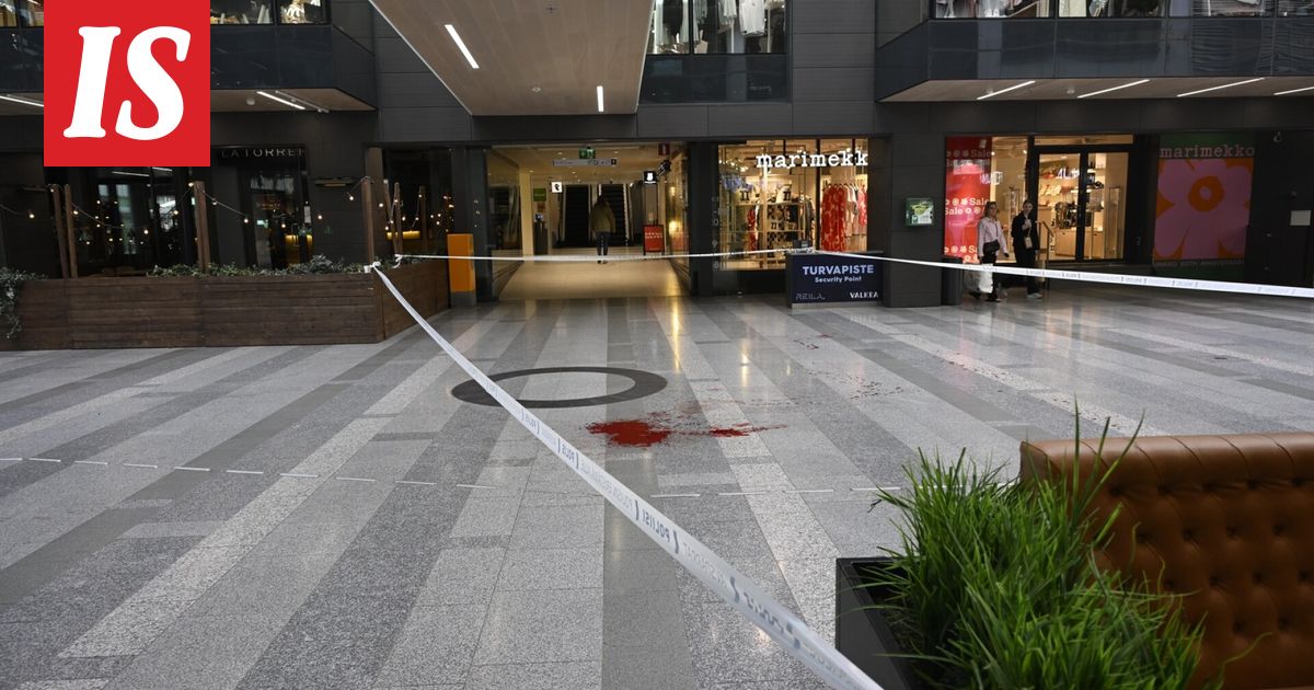 Nuorta puukotettu kauppakeskuksessa Oulussa - Ilta-Sanomat