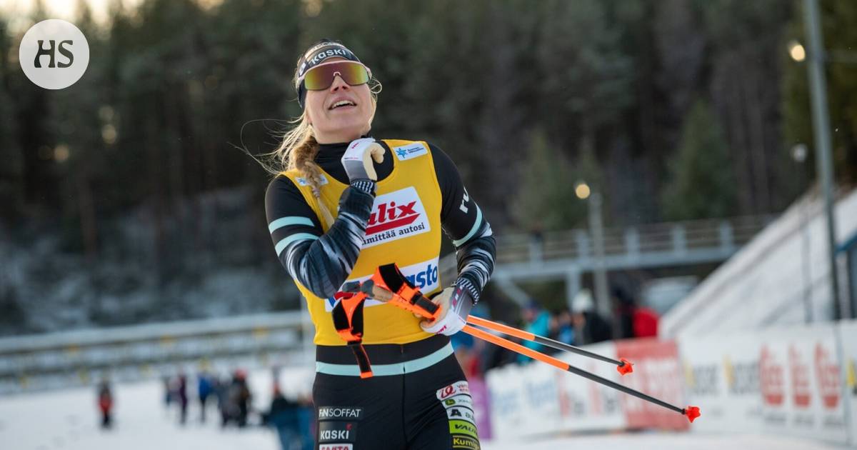 Terrible skiing from Jasmi Joensuu – led from start to finish