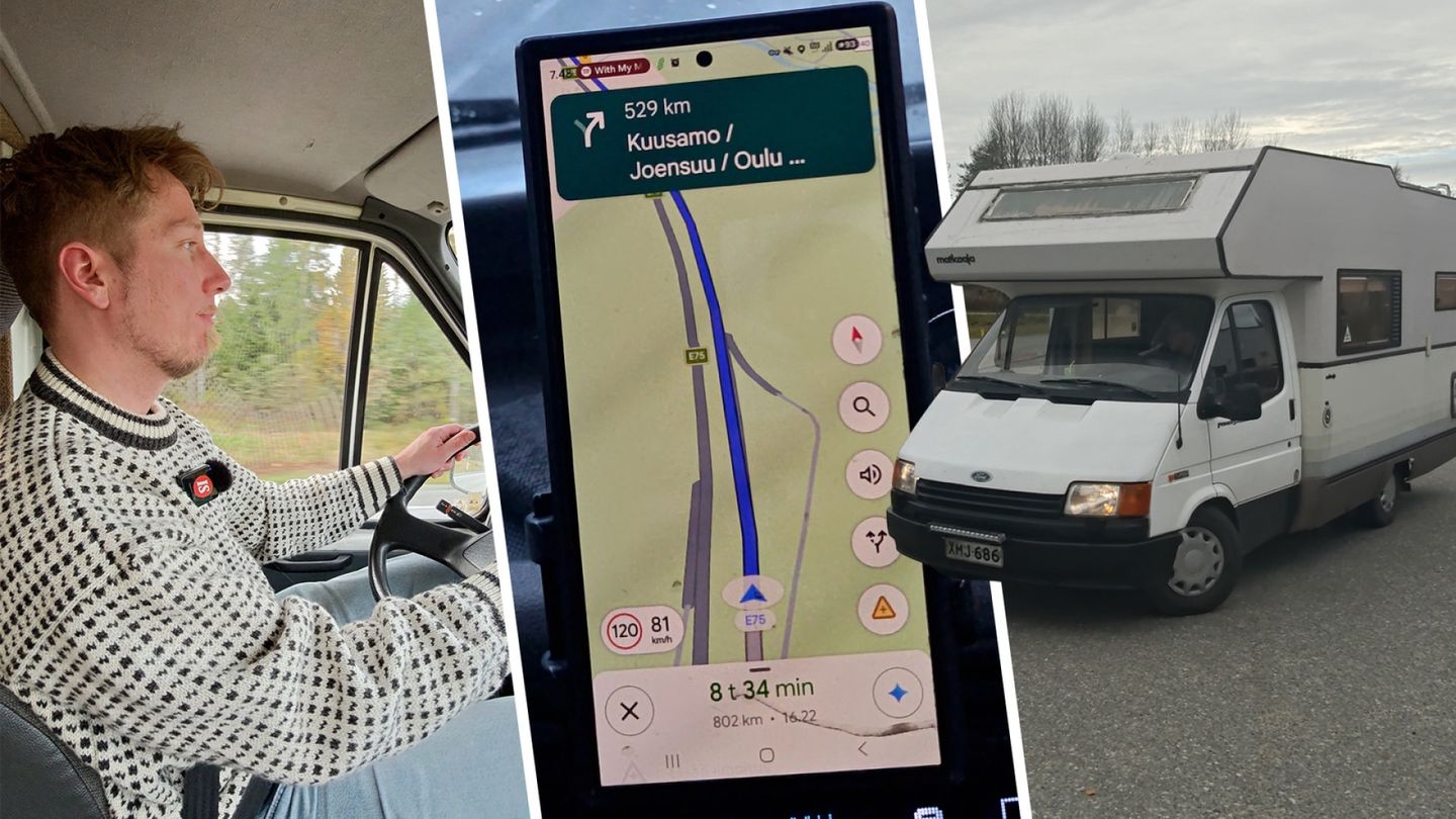 Tatu ajoi matkailuautolla Kuusamoon ja takaisin – näin paljon se maksoi