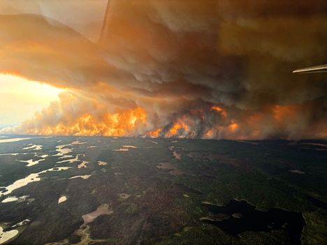 Canada’s fires carry smoke to Finland: the color of the sunsets becomes intensifying