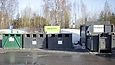Kovat pakkaset voivat vaikuttaa Rinki-ekopisteiden tyhjennyksiin. Kuvassa Nokian Citymarketin Rinki-ekopiste.