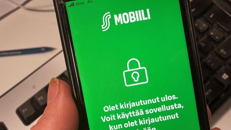 S-Pankin mobiilikäyttö tapahtuu S-mobiili-sovelluksessa. 
